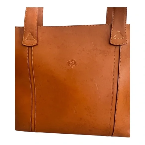 Mulberry Vintage leather Tote Camel color